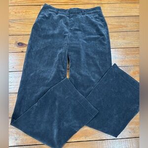 (972)*VELVET GRAY PANTS COLDWATER CREEK*